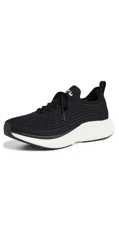 Apl Athletic Propulsion Labs Techloom Zipline Mesh Sneakers In Black