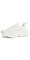 Apl Athletic Propulsion Labs Zipline Logo-embossed Woven Trainers In Ivory
