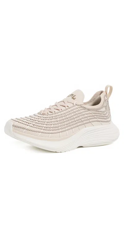 Apl Athletic Propulsion Labs Zipline Sneakers Pearl/cobblestone/ivory In Neutral
