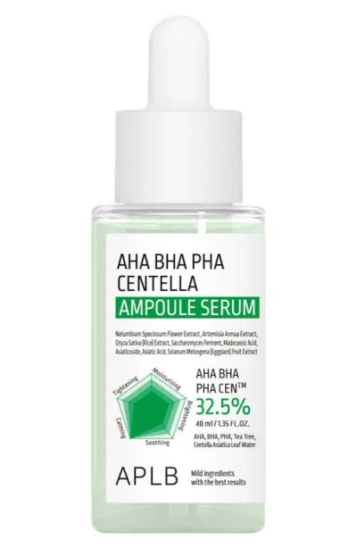 Aplb Aha Bha Pha Centella Ampoule Serum In Transparent