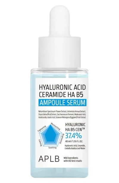 Aplb Hyaluronic Acid Ceramide Ha B5 Ampoule Serum In Transparent