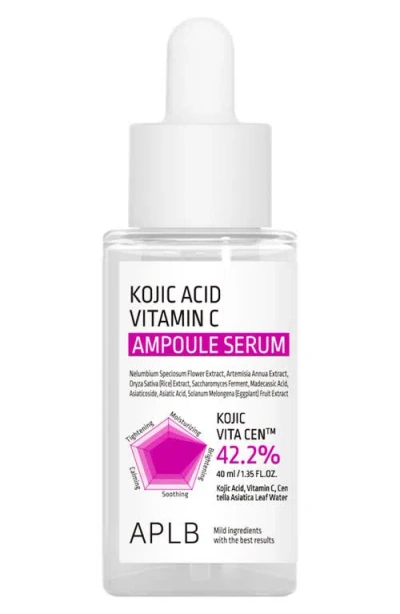 Aplb Kojic Acid Vitamin C Ampoule Serum In Transparent