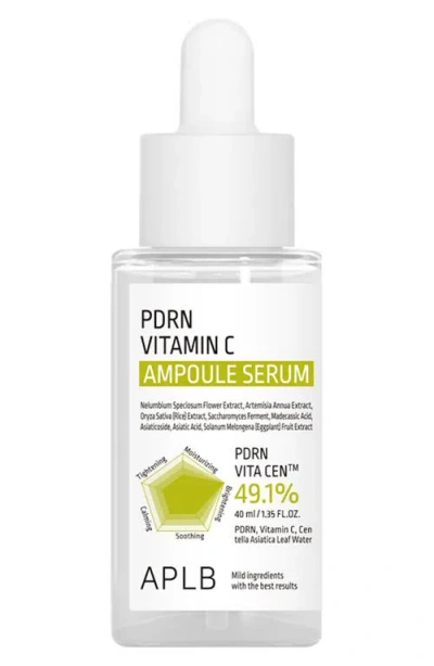 Aplb Pdrn Vitamin C Ampoule Serum In Transparent