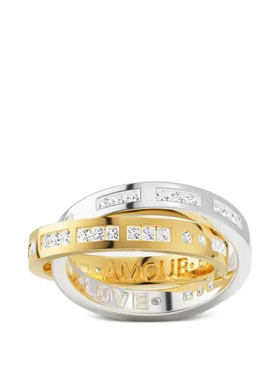 Apm Monaco Amour Love Ring In Gold