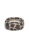 Apm Monaco Chunky Giraffe Ring In Silver