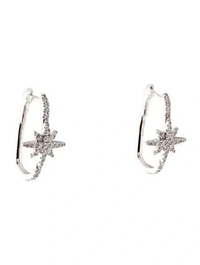 Pre-owned Apm Monaco Crystal Météorites Earrings In Transparent