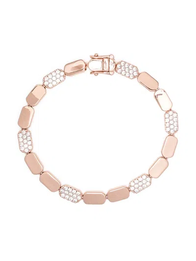 Apm Monaco Dainty Rose Gold Bracelet