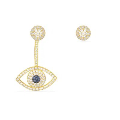 Apm Monaco Demon Eye Earrings In Gold