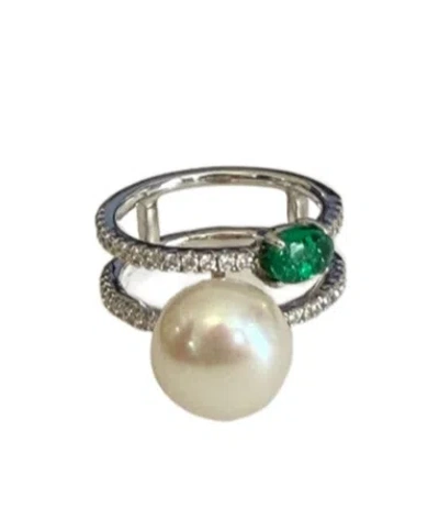 Apm Monaco Double Ring In Metallic