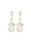 Apm Monaco Éclat Chain Earrings In Gold