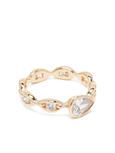 Apm Monaco Éclat Chain Ring In Gold