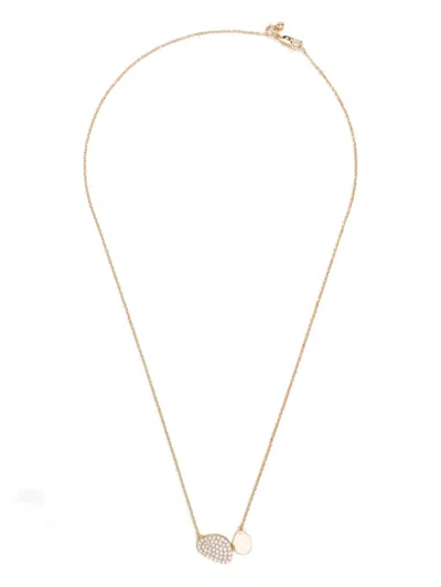 Apm Monaco Galet Adjustable Necklace In Gold