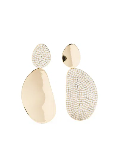Apm Monaco Galet Earrings In Gold