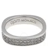 Apm Monaco Ladies Chunky Pave Embellished Ring