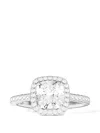 Apm Monaco Lumière Solitaire Ring In Silver