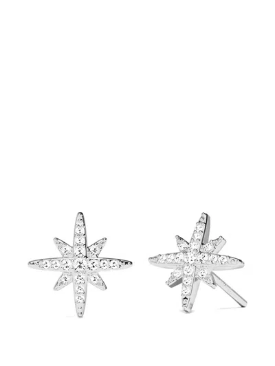 Apm Monaco Météorites Star-motif Earrings In Metallic