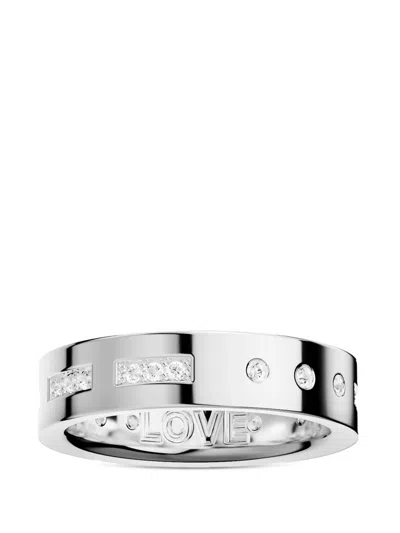 Apm Monaco Morse Love Ring In White