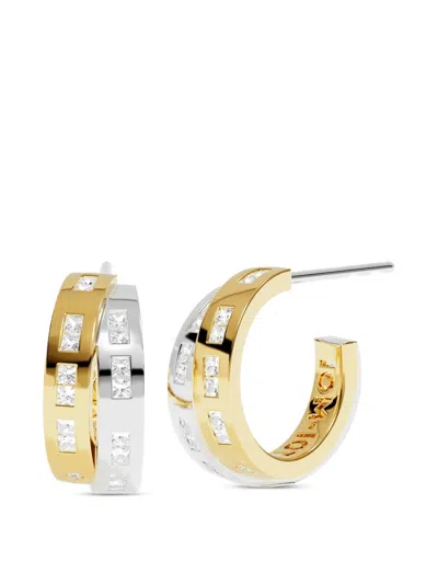 Apm Monaco Morse Toi Moi Earrings In Multi