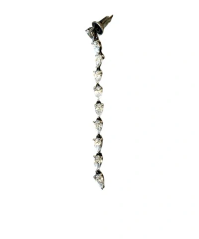 Apm Monaco Needle Earrings In White