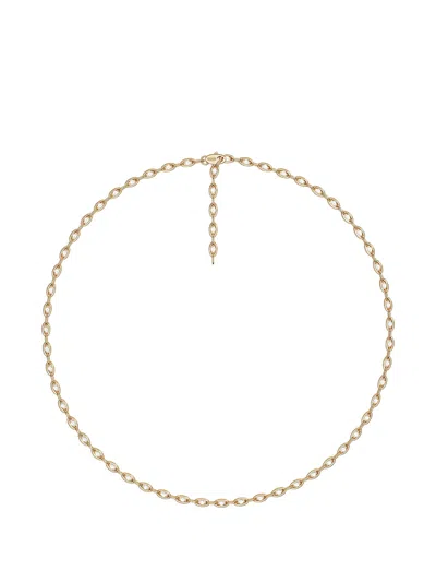 Apm Monaco Pavé Chain Adjustable Necklace In Gold
