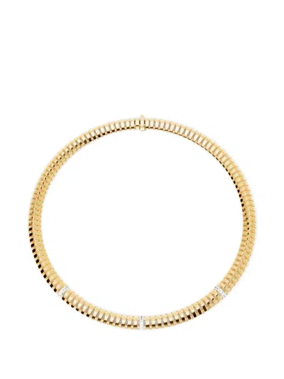 Apm Monaco Rayon De Soleil Chocker Necklace In Gold