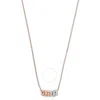 Apm Monaco Toi Moi Morse Code Necklace