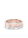 Apm Monaco Toi Moi Morse Code Ring In Silver