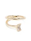 Apm Monaco Twist Éclat Ring In Gold