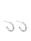 Apm Monaco Up And Down Earrings In Metallic