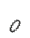 Apm Monaco Woman Ring Black Size 6 925/1000 Silver