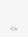 Apm Monaco Womens Silver Butterfly Sterling-silver And Cubic Zirconia Ring In Silver