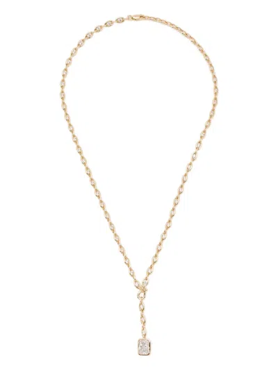 Apm Monaco Y-drop Éclat Adjustable Necklace In Gold