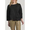 Apny Asymmetric Pullover In Black