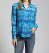 Apny Stripe Button-up Shirt In Multi