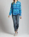 Apny Stripe Button-up Shirt In Multi