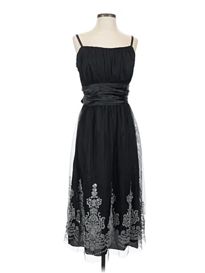 Pre-owned Apny Cocktail Dress In Black