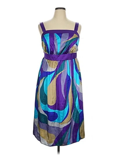 Pre-owned Apny Cocktail Dress In Purple