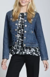 Apny Denim Jacket In Blue