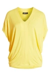 Apny Dolman Sleeve Tunic In Primrose Yellow