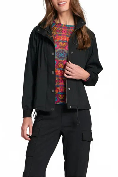 Apny I'll Be Gone Jacket In Black