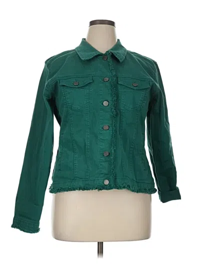 Pre-owned Apny Jacket In Green