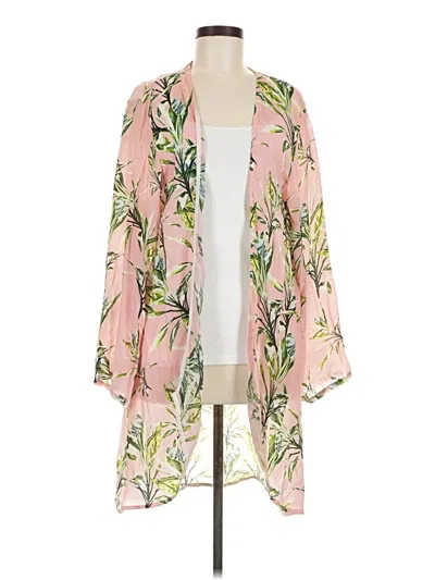 Pre-owned Apny Kimono In Pink