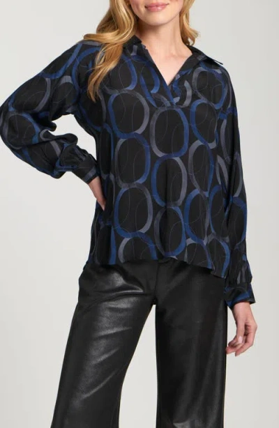 Apny Long Sleeve Shirt In Black