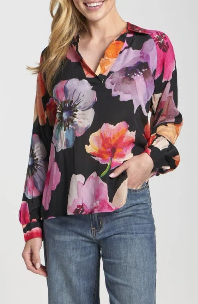 Apny Long Sleeve Shirt In Multi