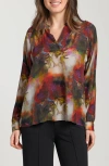 Apny Long Sleeve Shirt In Multi
