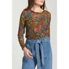 Apny Mesh Top In Multi