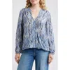 Apny Printed Top In Blue