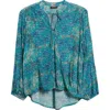 Apny Printed Top In Blue