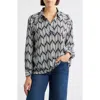 Apny Raglan Sleeve Top In Multi
