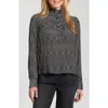 Apny Ruffle Half-placket Shirt In Multi